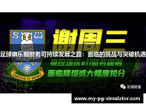 足球俱乐部财务可持续发展之路：面临的挑战与突破机遇